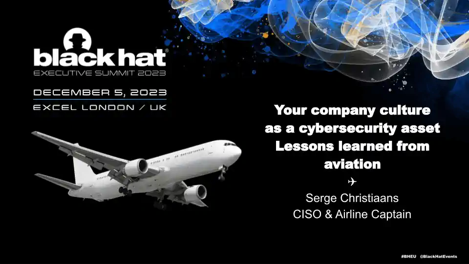 Serge Christiaans is Singapore's most requested speaker on aviation cybersecurity and airplane cybersafety.